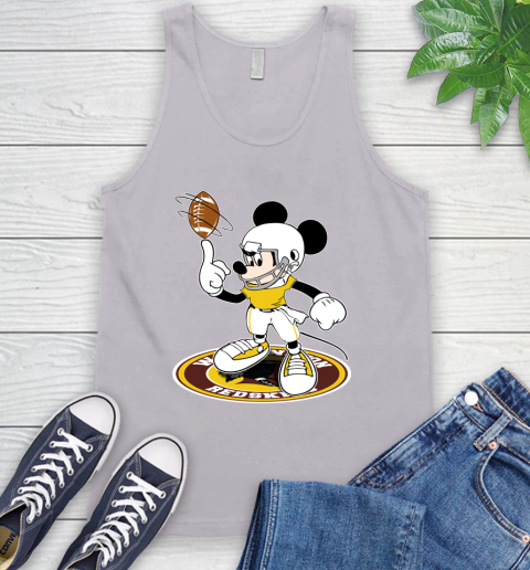 NFL Football Washington Redskins Cheerful Mickey Disney Shirt Tank Top 4