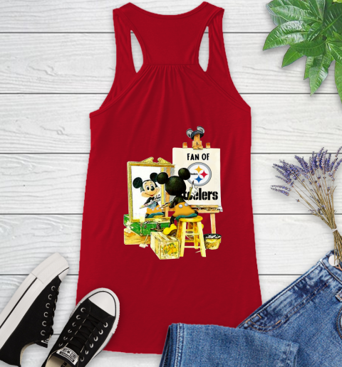 NFL Football Pittsburgh Steelers Mickey Drawing Shirt 39