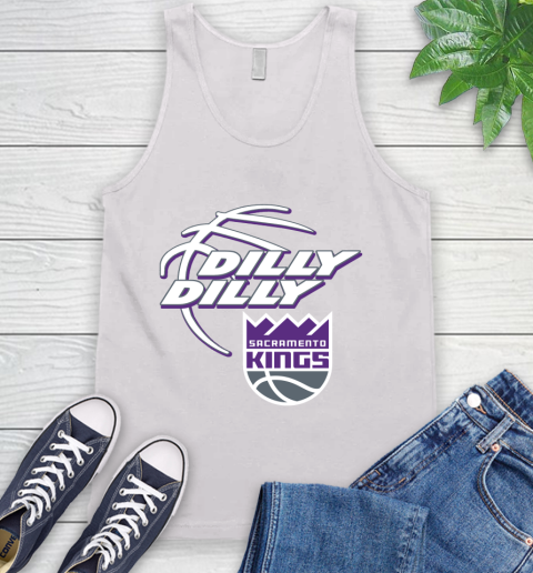 NBA Sacramento Kings Dilly Dilly Basketball Sports Tank Top