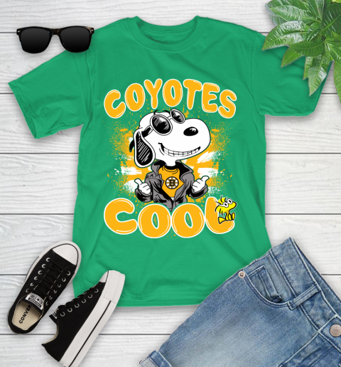 NHL Hockey Boston Bruins Cool Snoopy Shirt Youth T-Shirt 7