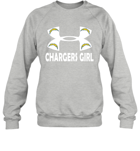 NFL Los Angeles Chargers Girl Under Armour Football Sports TGUDA6EsFGw sweatshirt 35 95 151514 front sport grey