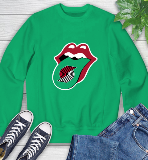 Portland Trail Blazers NBA Basketball Lips I Root For My Team Adoring Fan 30