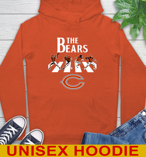 Orange chicago bears hotsell hoodie