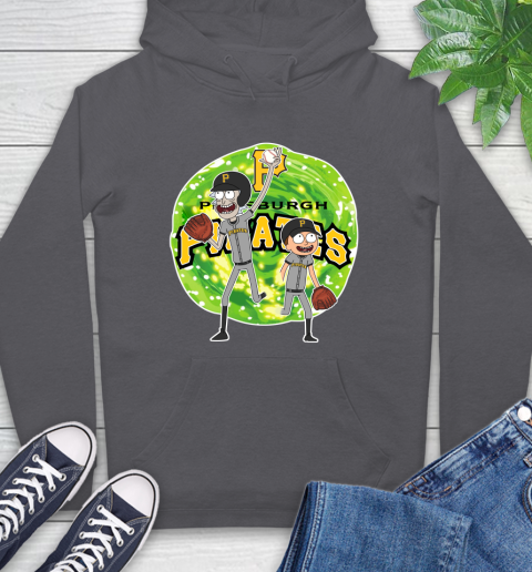 MLB Pittsburgh Pirates Rick And Morty Baseball Sports Hoodie 7