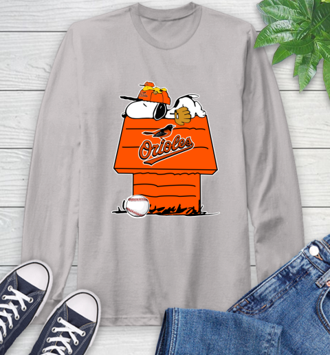 Snoopy Baltimore Orioles Baseball Jersey Shirt - USALast
