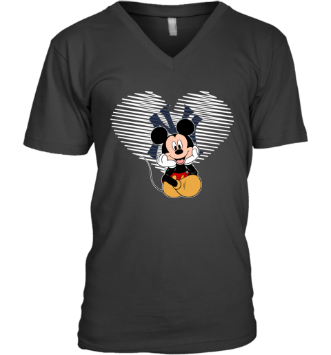 MLB New York Yankees The Heart Mickey Mouse Disney Baseball T