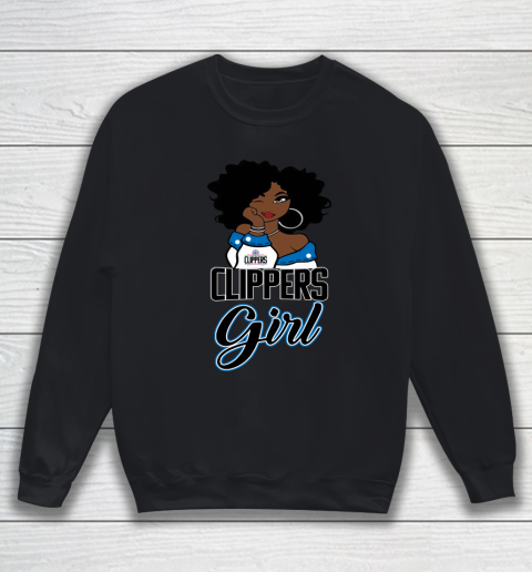 LA Clippers Girl NBA Sweatshirt