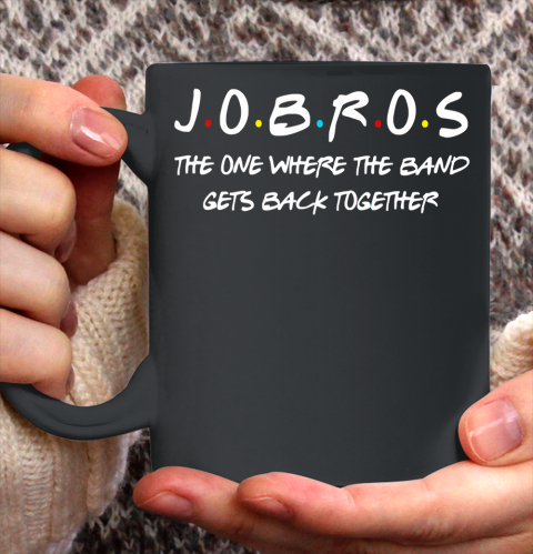 Jobros Jonas Brothers tshirt The One Where The Band Gets Back Together Ceramic Mug 11oz