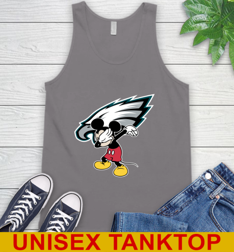 Philadelphia Eagles NFL Football Dabbing Mickey Disney Sports Tank Top 7