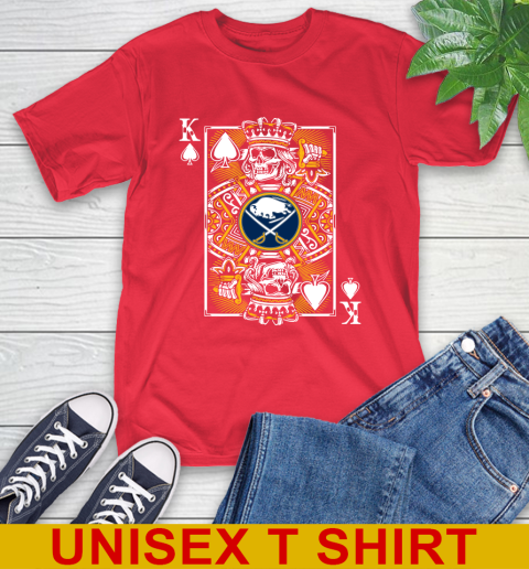 Buffalo Sabres NHL Hockey The King Of Spades Death Cards Shirt T-Shirt 12