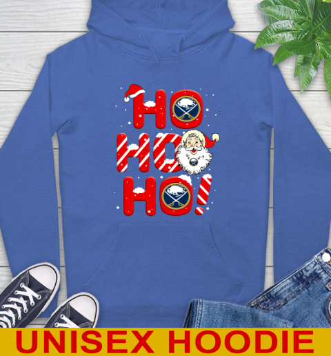 Buffalo Sabres NHL Hockey Ho Ho Ho Santa Claus Merry Christmas Shirt Hoodie 9