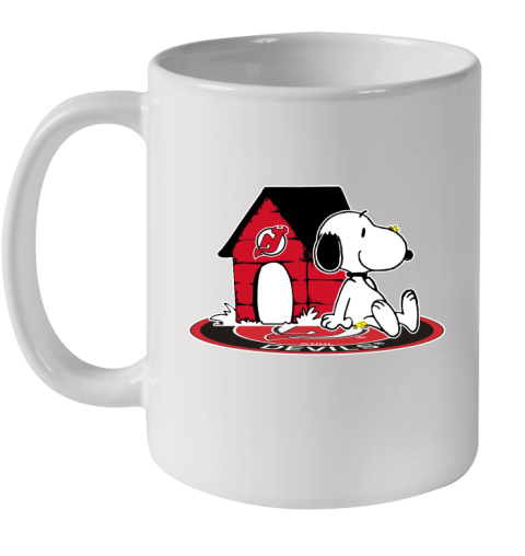 NHL Hockey New Jersey Devils Snoopy The Peanuts Movie Shirt Ceramic Mug 11oz