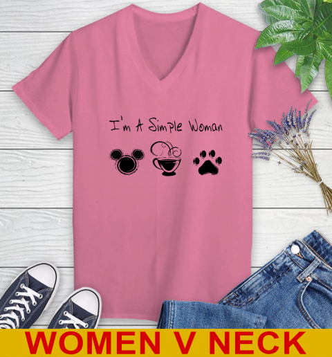 I am simple women who love mickey coffee and dog 70