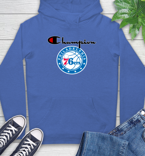 NBA Basketball Philadelphia 76ers Champion Shirt Hoodie 8