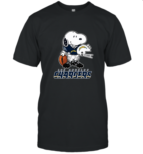 Snoopy A Strong And Proud Los Angeles Chargers NFL