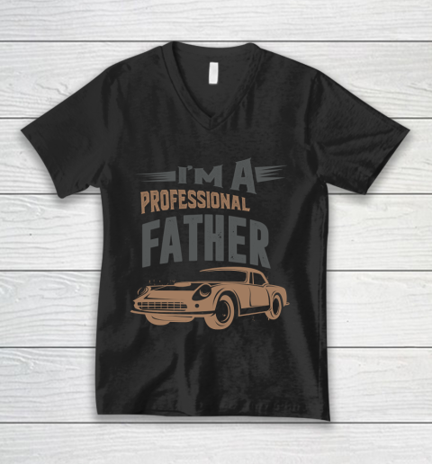 Father's Day Funny Gift Ideas Apparel  Father T Shirt V-Neck T-Shirt