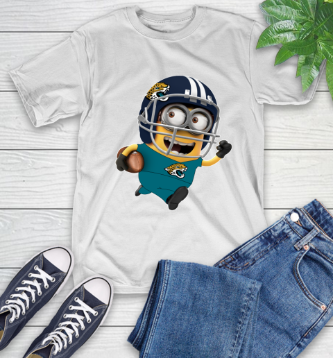 NFL Jacksonville Jaguars Minions Disney Football Sports T-Shirt