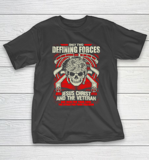 Veteran Shirt Veteran Defining Forces T-Shirt