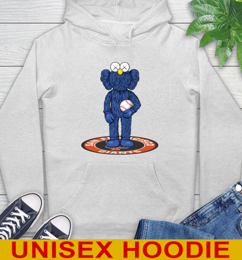 MLB Baseball San Francisco Giants Kaws Bff Blue Figure Shirt Hoodie