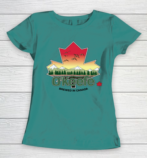 Beer Lover Funny Shirt O'Keefe Brewery  Brewed in Canada Women's T-Shirt 10