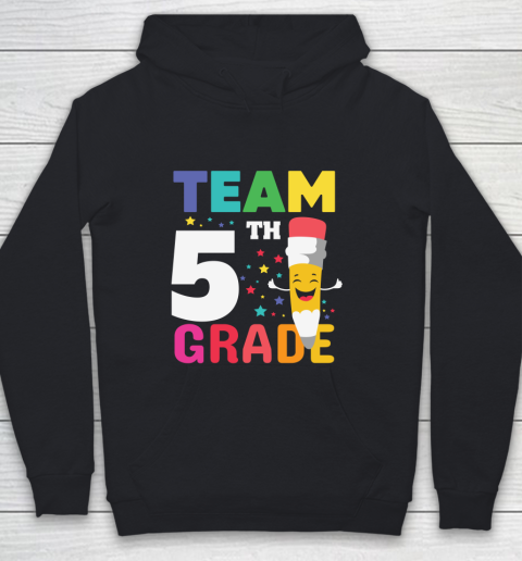 Back To School Shirt Team 5th grade Youth Hoodie