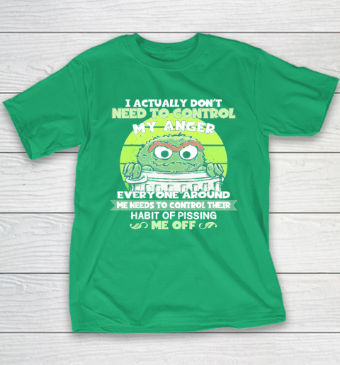I Actually Don't Need To Control My Anger Youth T-Shirt 4
