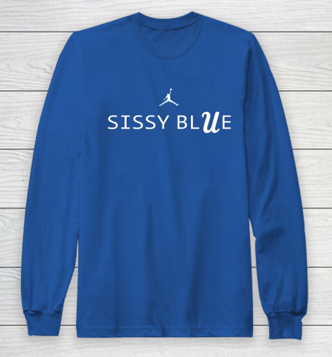 Sissy Blue Shirt UCLA Long Sleeve T-Shirt 4