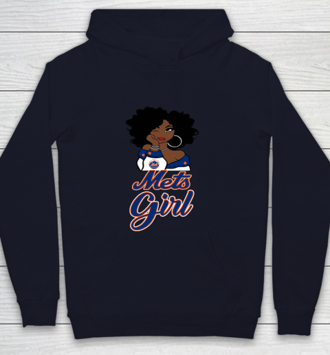 New York Metss Girl MLB Youth Hoodie 3