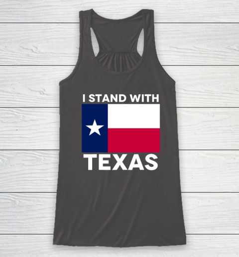 I Stand With Texas Racerback Tank 6