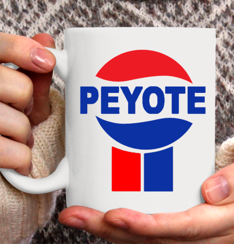Peyote Pepsi Ceramic Mug 11oz 2