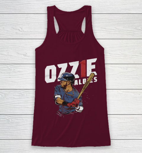 Ozzie Albies 1 Atlanta Brave Racerback Tank 2