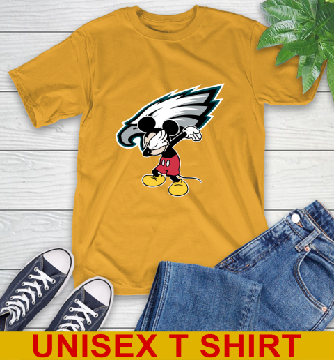 Philadelphia Eagles NFL Football Dabbing Mickey Disney Sports T-Shirt 3