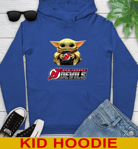 NHL Hockey New Jersey Devils Star Wars Baby Yoda Shirt 143
