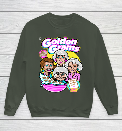 Golden Girls Tshirt Golden Grams Cereal Youth Sweatshirt 8