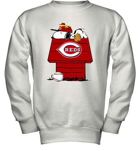 Peanuts Time For Halloween And The Love For Cincinnati Reds shirt, hoodie,  sweater, long sleeve and tank top