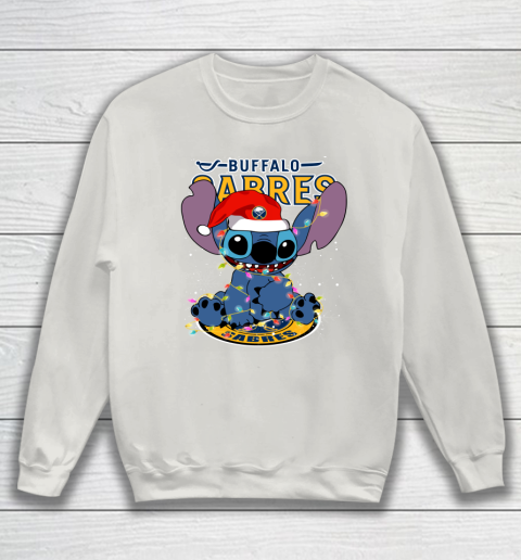 Buffalo Sabres NHL Hockey noel stitch Christmas Sweatshirt 8