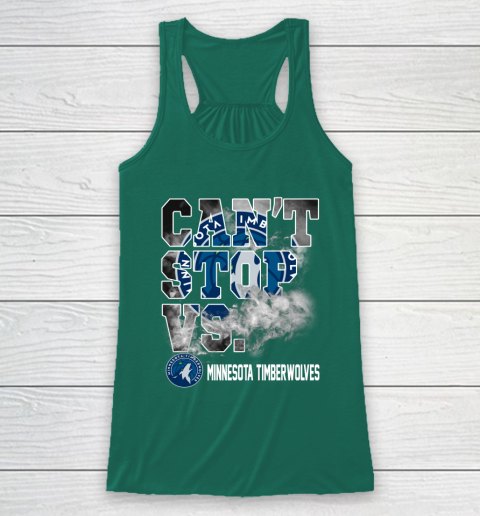 NBA Minnesota Timberwolves Basketball Can't Stop Vs Racerback Tank 5