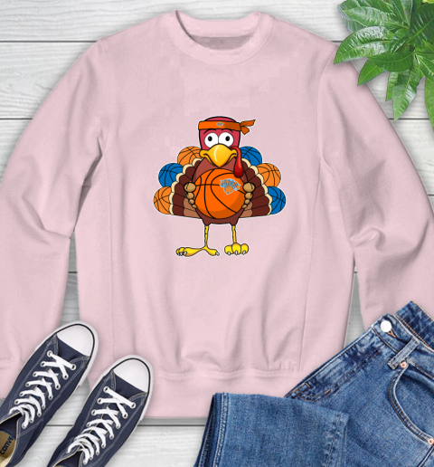 New York Knicks Turkey thanksgiving day Sweatshirt 9
