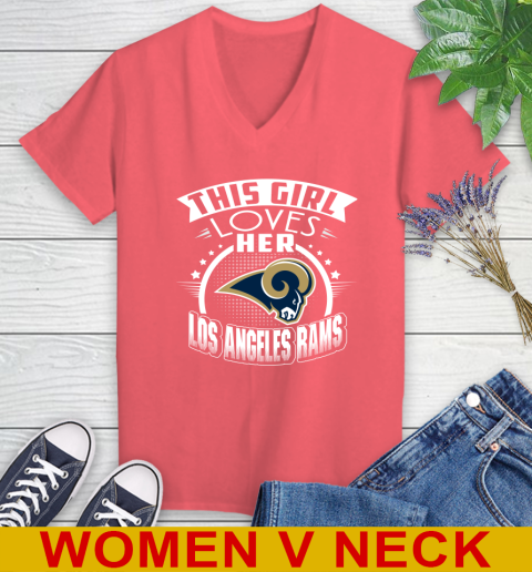 Los Angeles Rams NFL Football This Girl Loves Her Team 78