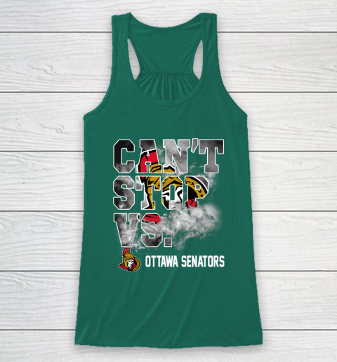 NHL Ottawa Senators Hockey Can't Stop Vs Racerback Tank 5