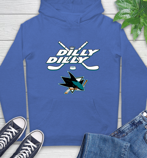 NHL San Jose Sharks Dilly Dilly Hockey Sports Hoodie 9