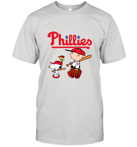 Philadelphia Phillies Let's Play Baseball Together Snoopy MLB Shirt