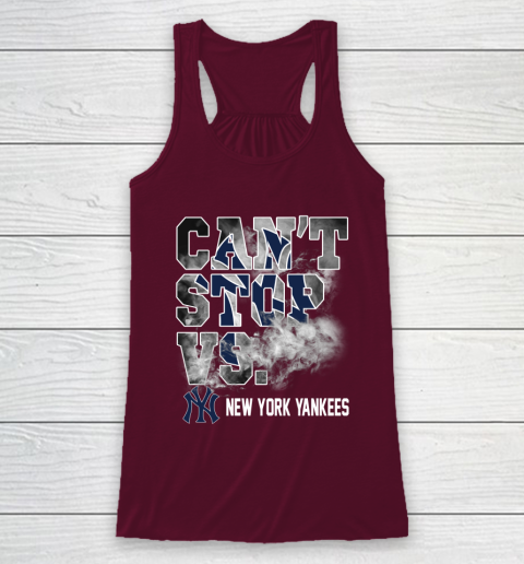 MLB New York Yankees Baseball Can't Stop Vs Yankees Racerback Tank 2
