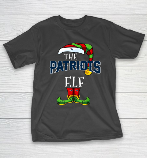 New England Patriots Christmas ELF Funny NFL T-Shirt