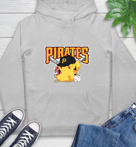 MLB Pikachu Baseball Sports Pittsburgh Pirates Hoodie 6