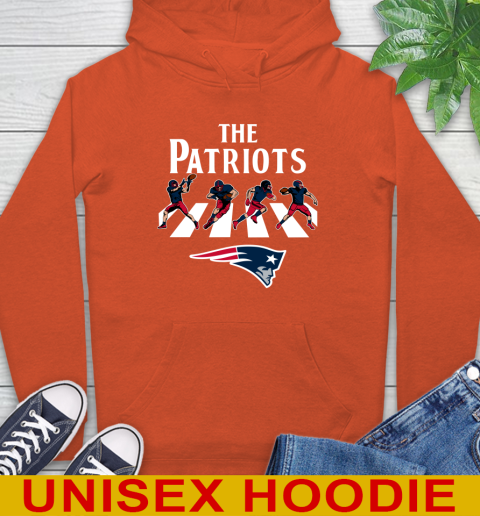 NFL Football New England Patriots The Beatles Rock Band Shirt Hoodie 4