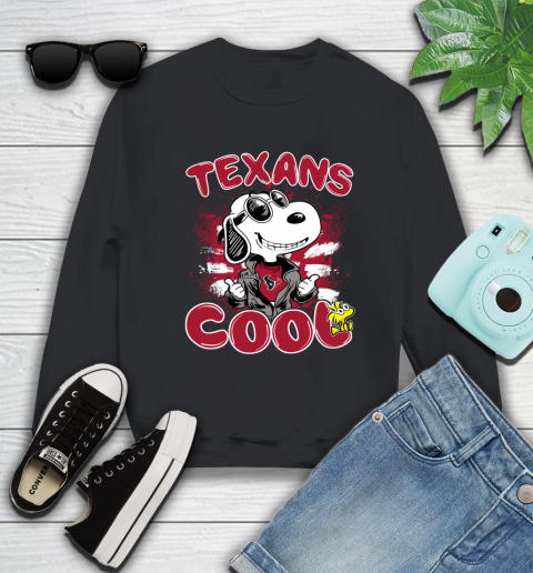 NFL Football Houston Texans Cool Snoopy Shirt Sweatshirt