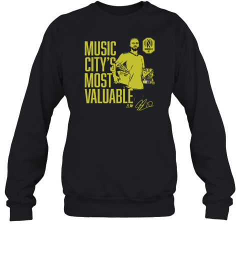 Hany Mukhtar Music City MVP MLS MLSPA BreakingT Sweatshirt