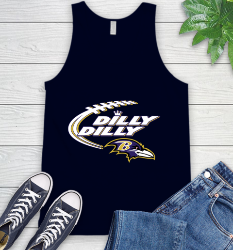 NFL Baltimore Ravens Dilly Dilly Football Sports Tank Top 3