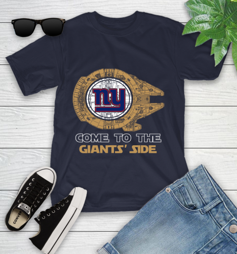 NFL Come To The New York Giants Wars Football Sports Youth T-Shirt 2